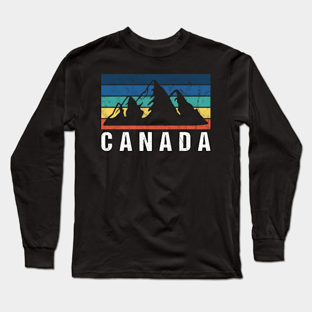 Canada Long Sleeve T-Shirt by JKFDesigns